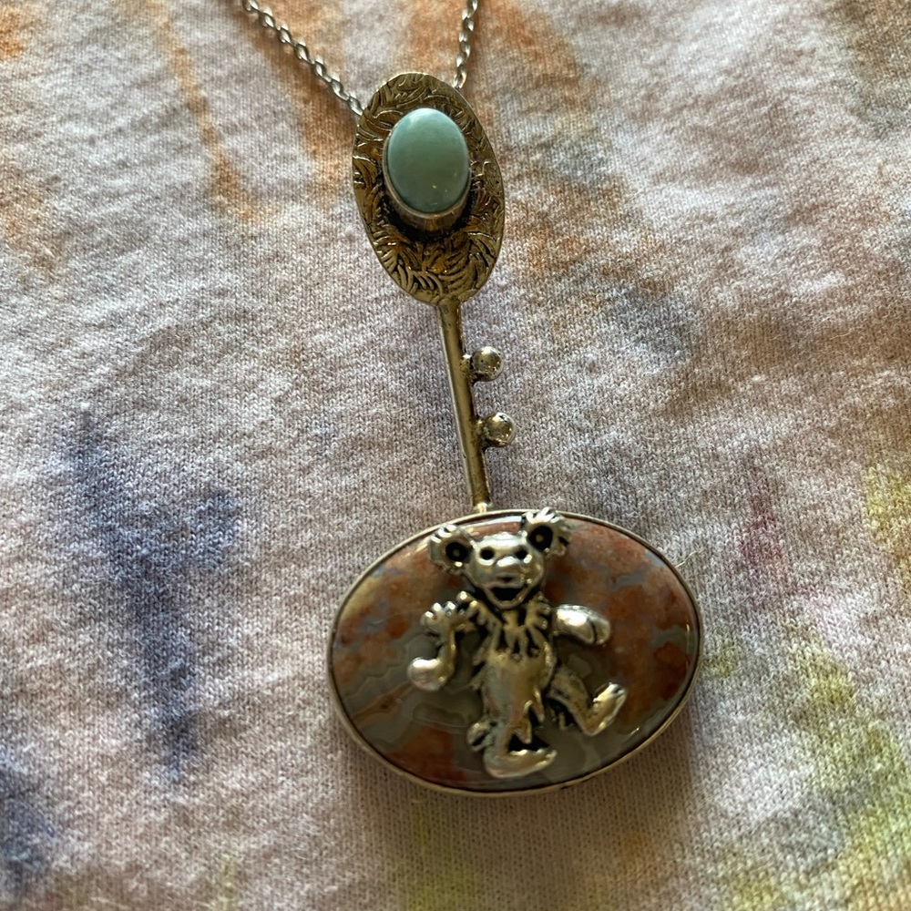 Dancing Bear Necklace